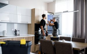تعویض درب یخچال ساید