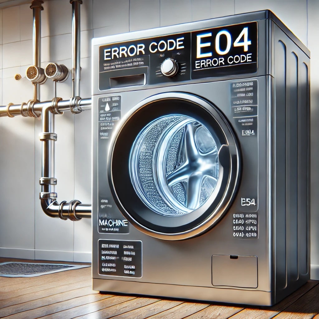 ارور ماشین لباسشویی دوو E04