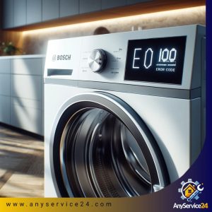 ارور e00 ماشین لباسشویی بوش