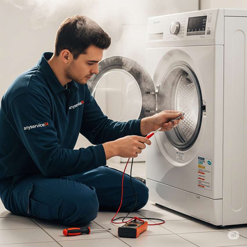 دلایل داغ شدن بیش از حد ماشین لباسشویی دوو