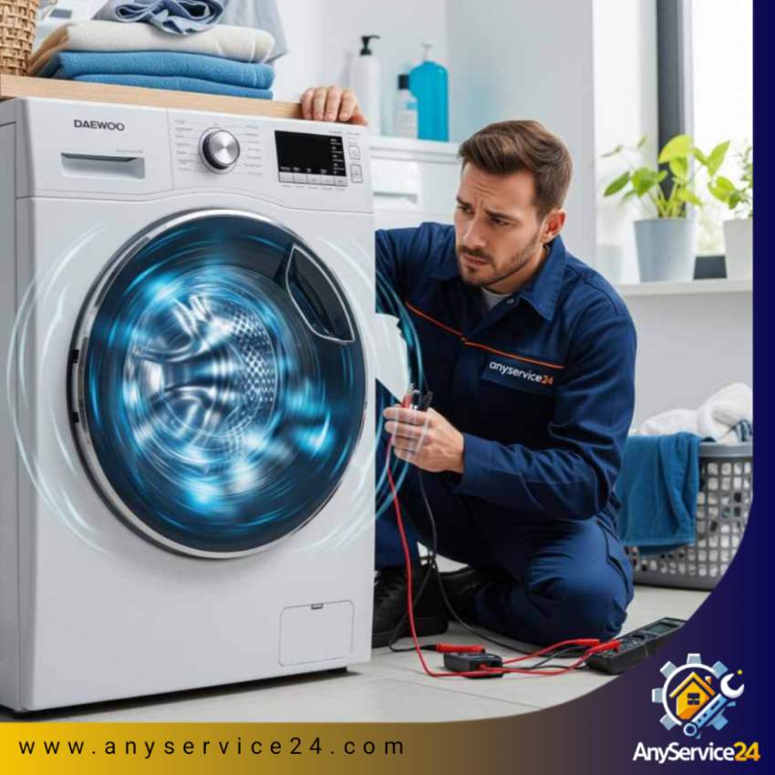 علت لرزش و صدای غیرعادی ماشین لباسشویی دوو